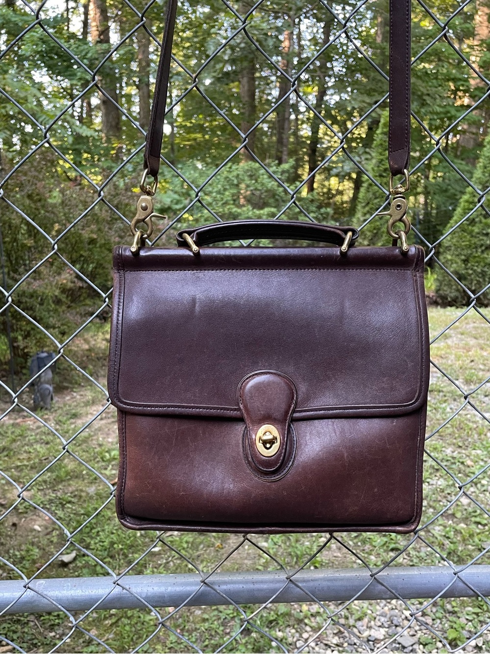 Coach Vintage Willis 9927 Leather Crossbody Bag